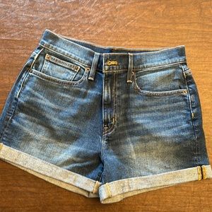 J crew factory women’s denim shorts size 27 NWT